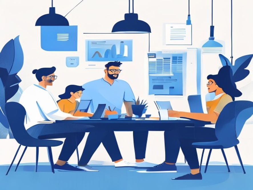Algo HK team collaborating on AI and fintech solutions